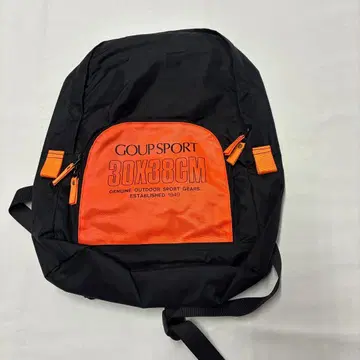 [ 미사용 새상품 ] 80s 택 포함 데드스탁 GOUPSPORT 백팩