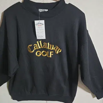 새상품 Callaway 골프 맨투맨 모크넥 남성용 L