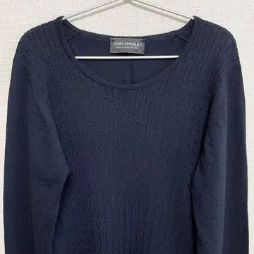 JOHN SMEDREY 존스메들리 케이블 니트 하이 게이지 울