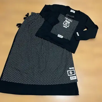 핑크하우스 티셔츠 셋업