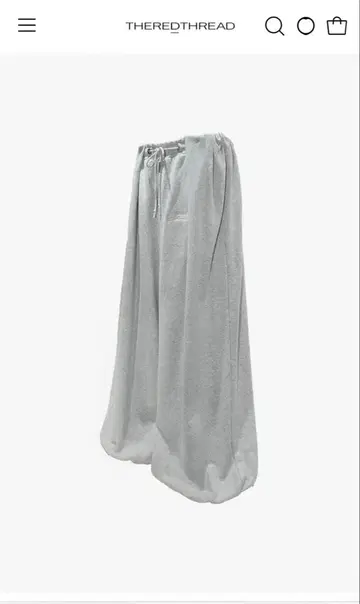 thered thread S tucked sweat pants heart