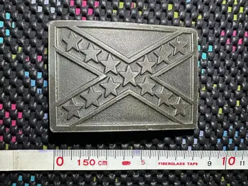 남부 주 플래그 버클 1982년 미국제 D560 빈티지