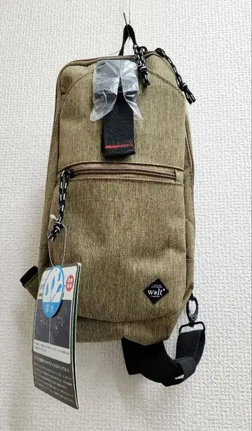 바디백 USB 스마트 충전 발수 카키색