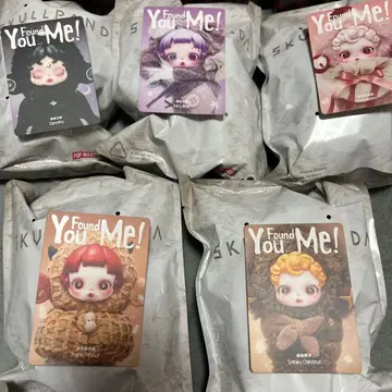 SKULLPANDA You Found Me! 스컬팬더 5종 묶음 판매