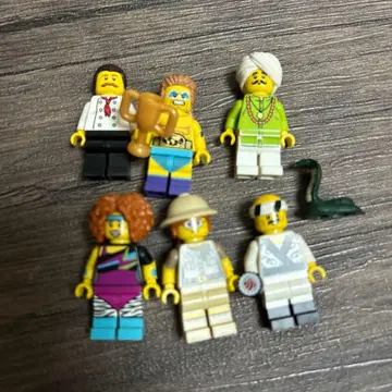 레고 미니 피규어 6체 세트