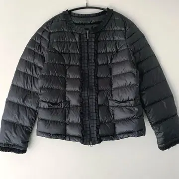 &LOVE 노카라 다운 자켓