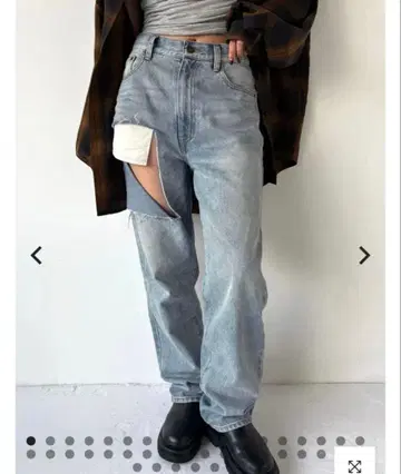 efu 컷오프 데님