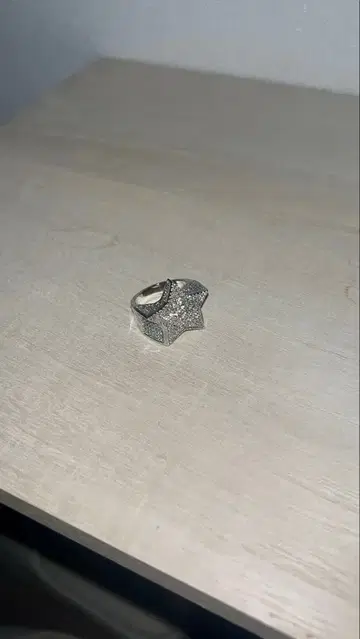 다이아몬드 반지 모이사나이트 남성용 8호