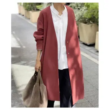 BEARDSLEY 비어즐리 울라이크 벌룬 코트 핑크 1 사이즈