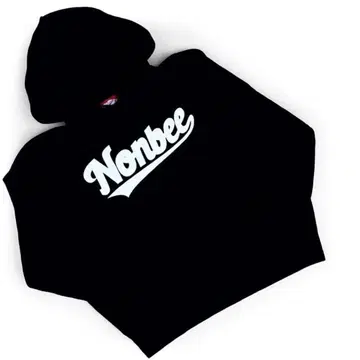NONBEE LOGO HOODIE black