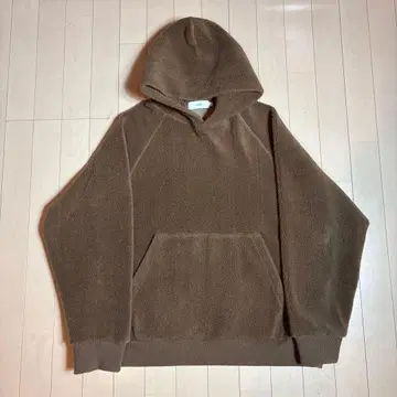 18AW Graphpaper 브라운 BOA 후드티