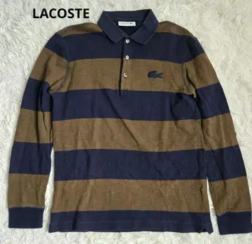 LACOSTE 라코스테 보더 긴팔 피케 셔츠 M