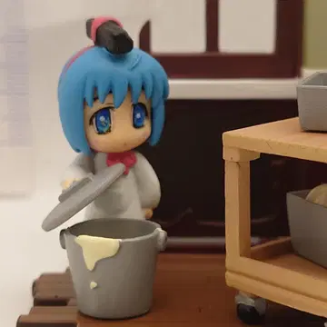 빈쵸탄 디오라마 피규어 급식 당번 Ver.