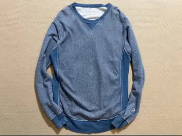 Champion Reverse Weave 맨투맨 XL 그레이/블루