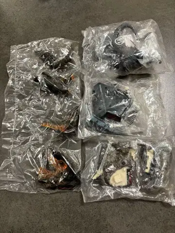 고질라 명감 세트 외 고질라 피규어 모음 4점