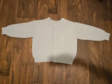 HARE 라이트 그레이 니트 가디건