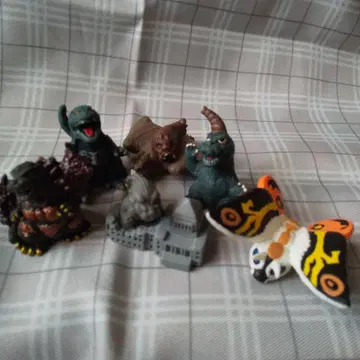 고질라 소프트 비닐 손가락 인형