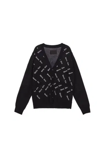 Matin Kim 로고 프린트 가디건