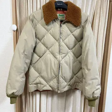 WAREHOUSE 다운 자켓 퍼 카라 부착