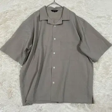 [ 새상품급 ] PLST 플라스테 반팔 셔츠 L 베이지 캐주얼