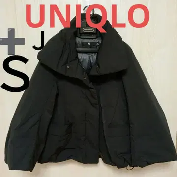 UNIQLO J 블랙 다운 자켓 S