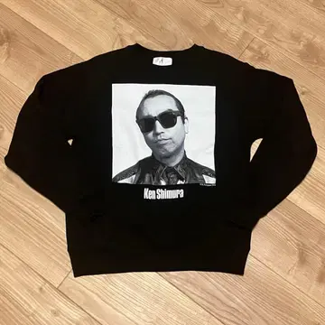 시무라 켄 x JOURNAL STANDARD 크루넥 맨투맨 블랙 S