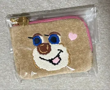 페이러 도업 테디걸 L자 파우치 새상품