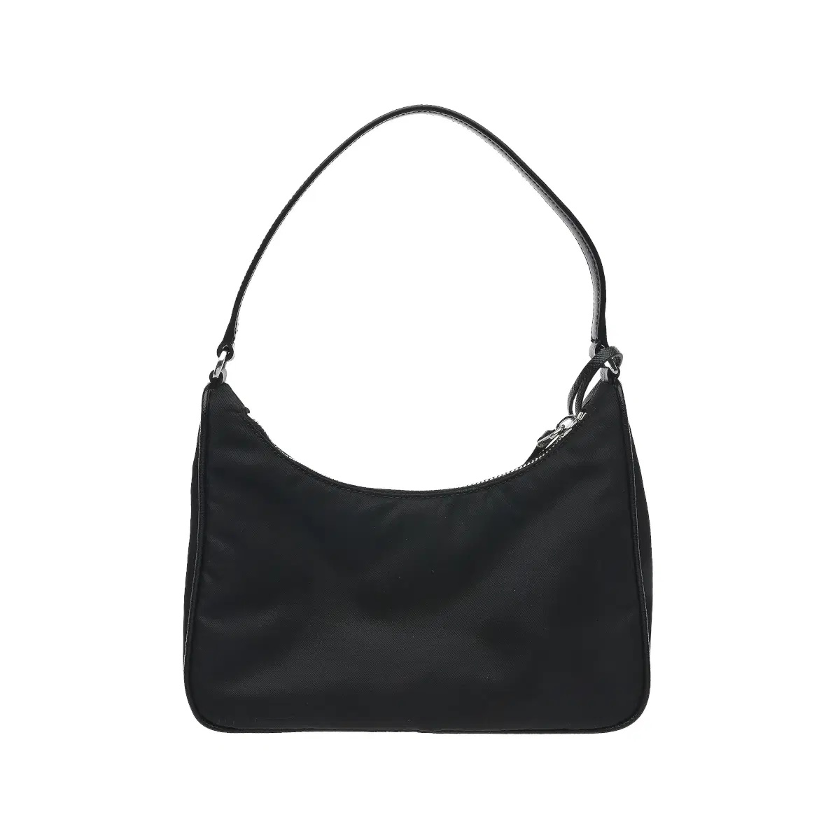 프라다 리에디션 2005 사피아노 & 리나일론 호보백 블랙