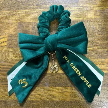 응원봉 리본 미세스 그린애플 스크런치