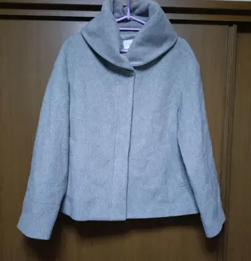 언타이틀 숏코트 4 사이즈 그레이 새상품급