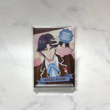 신 테니스의 왕자님 테니프리 테니라비 사각형 캔뱃지+ 아토베 케이고