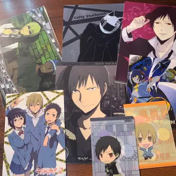 듀라라라!! 클리어 파일 8장 세트