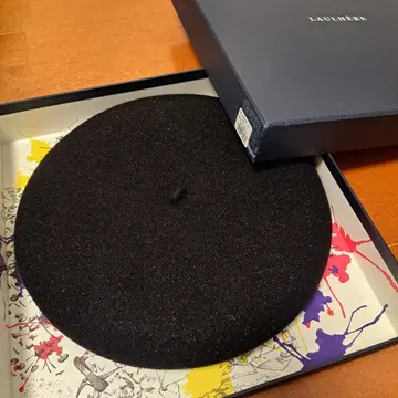 LAULHERE 로 베레모 스브라 11.5형 빅 베레 바스크 베레 블랙