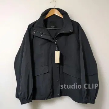studio CLIP 나일론 스탠드 카라 블루종 FREEsize