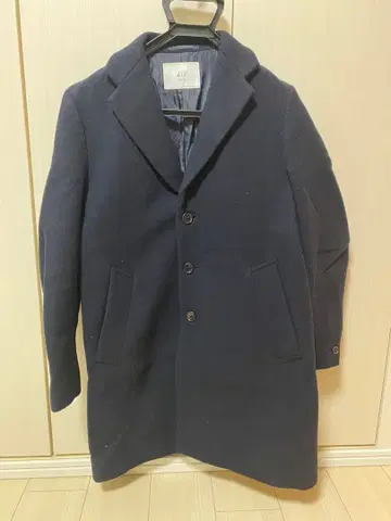 417 네이비 체스터 코트