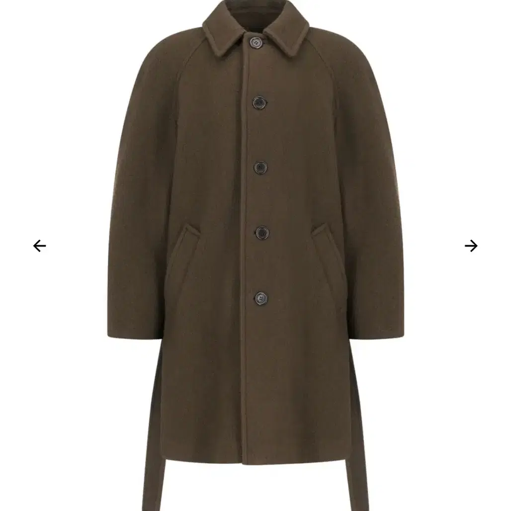 Outerwear Amomento Raglan Coat AMOMENTO Raglan Coat Dark Brown