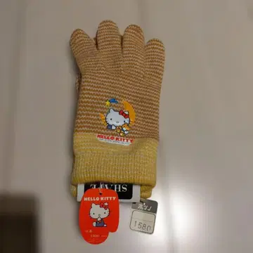 헬로키티 산리오 레어 당시 물건 장갑 1976