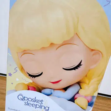 Qposket sleeping 신데렐라 피규어