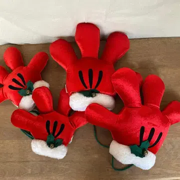 디즈니 크리스마스 미키 그로브 장갑 디즈니랜드 미키