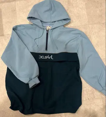 X-girl 엑스걸 후드티