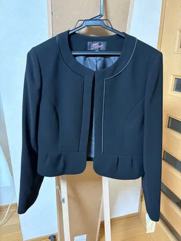 블랙 노카라 자켓 셋업 13호