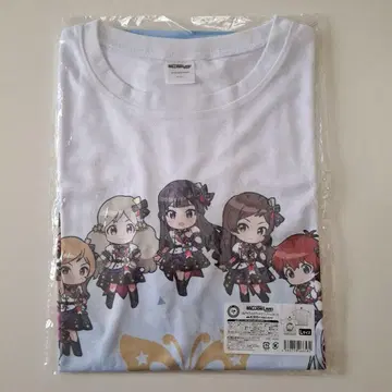 익명 배송 밀리오 라이브 풀 그래픽 T셔츠 L 사이즈