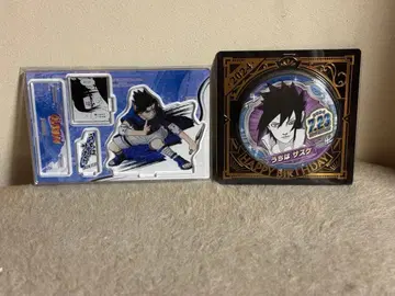 NARUTO 생일 캔뱃지 생일 디오라마 우치하 사스케 2024