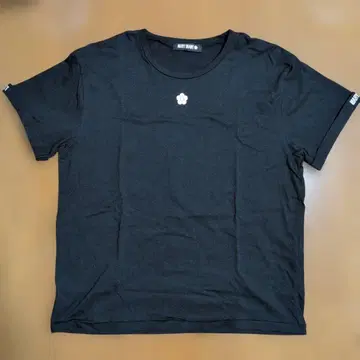 MARY QUANT 블랙 반팔 티셔츠