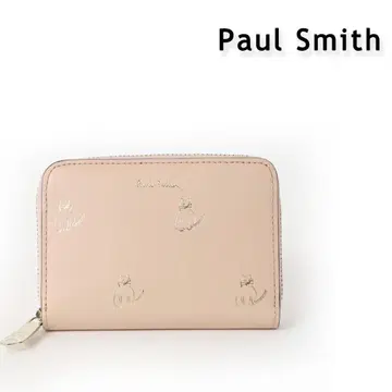 676 새상품 폴스미스 캣 두들 라운드 지퍼 미니 지갑