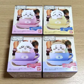 캐릭터 아트 케이스 라떼 아트 치이카와 토끼 모몽가 헌책방 4종 세트