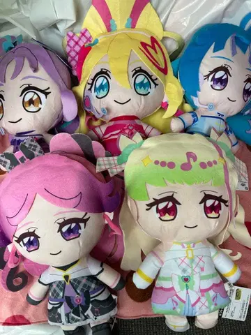 너와 아이돌 프리큐어 메챠모후굿토 봉제 인형 5체 세트