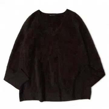 컨디션 최상 인기 즉시 완판 라빠르망 MOHAIR V넥 니트 브라운