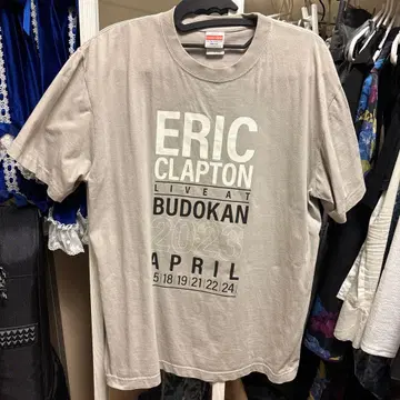 ERIC CLAPTON 2023 일본 무도관 라이브 T셔츠