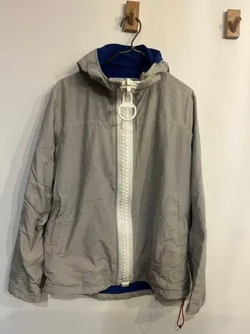 miraco 빅 지퍼 나일론 자켓 그레이/블루